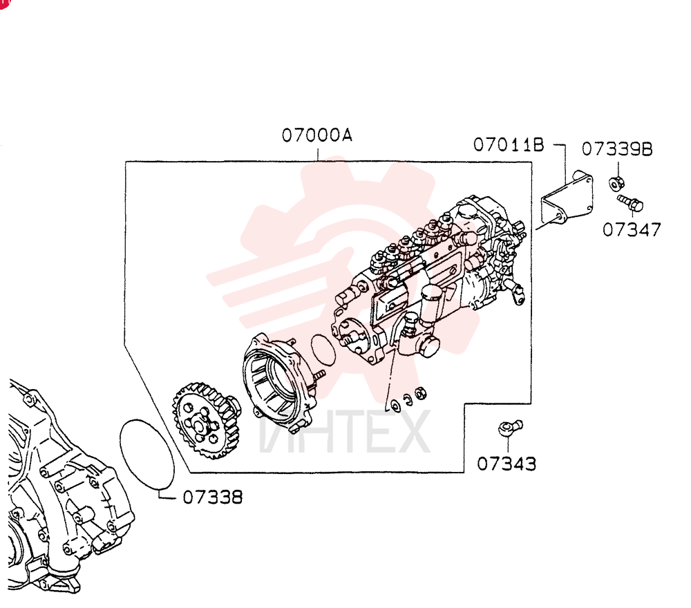 FUEL INJECTION PUMP VAME219105