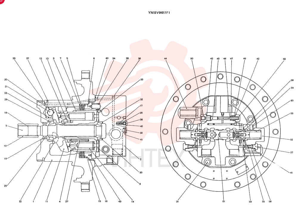 MOTOR YN15V00017F1