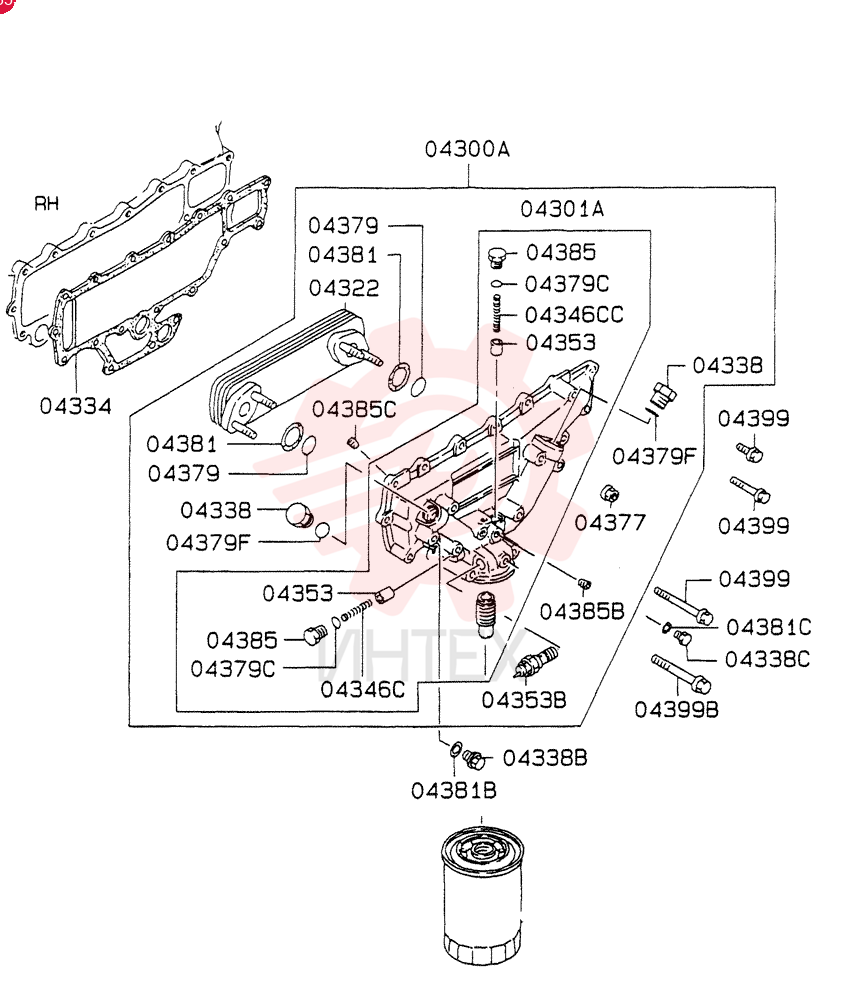 OIL COOLER VAME088521