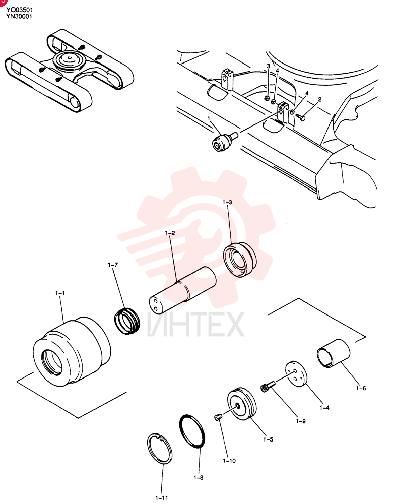 ROLLER ASSY. YN64D00014F1