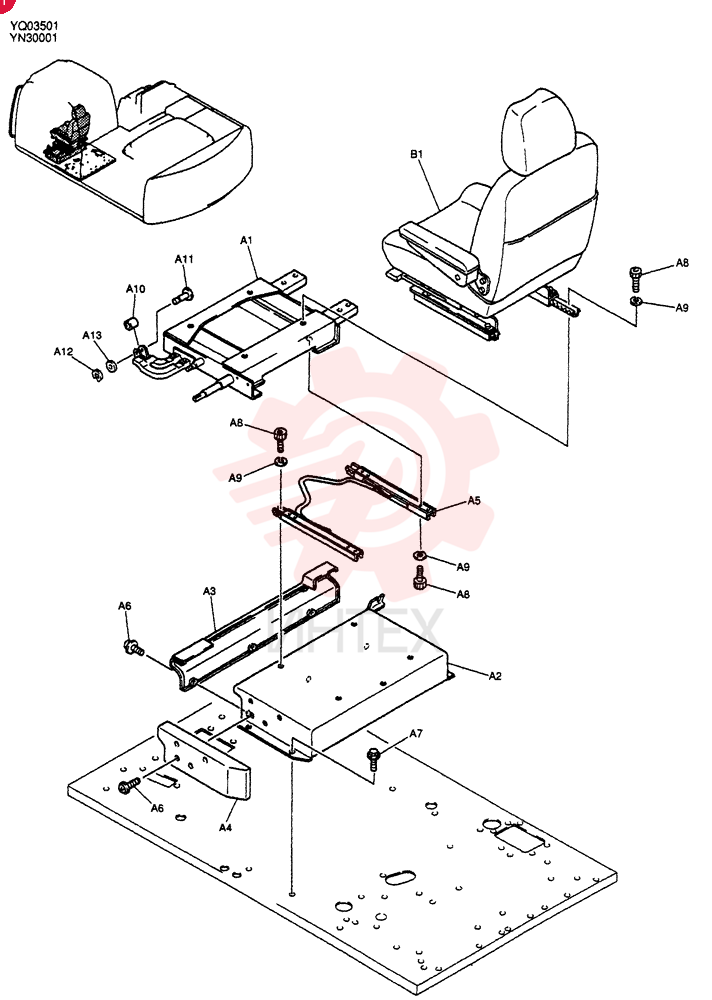 SEAT ACCESSORY YN25M00022F1