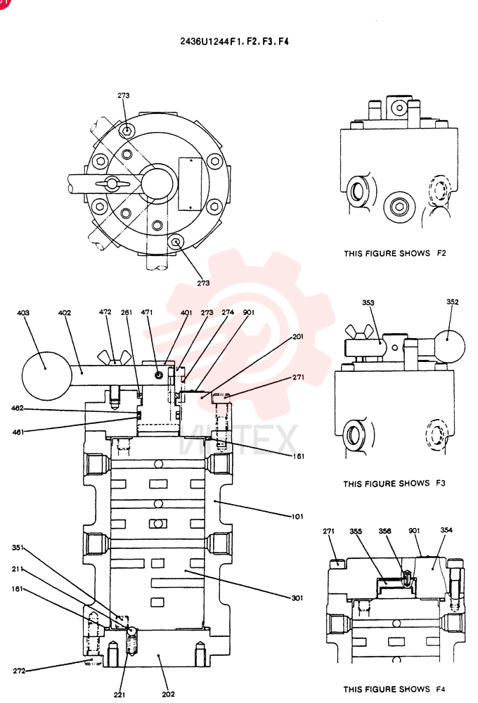 VALVE 2436U1244F1