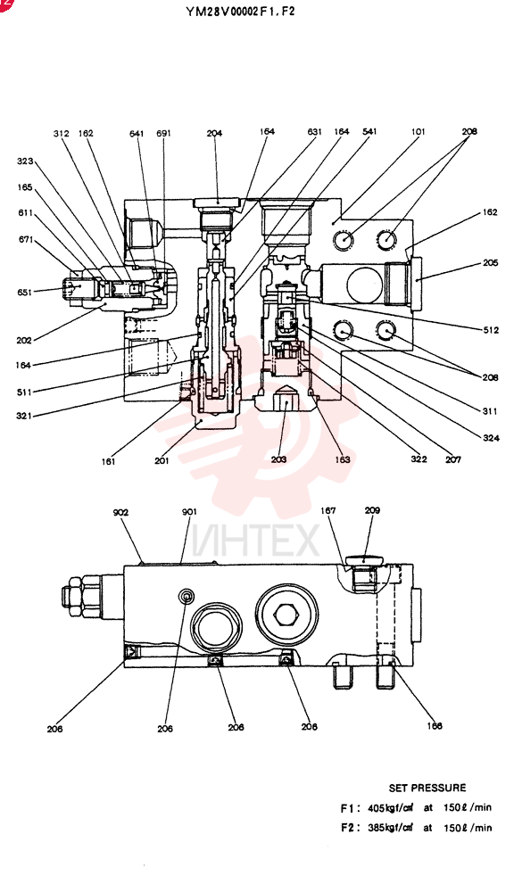 VALVE YM28V00002F1