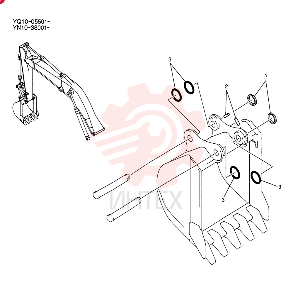 BUCKET LP61B00008F1