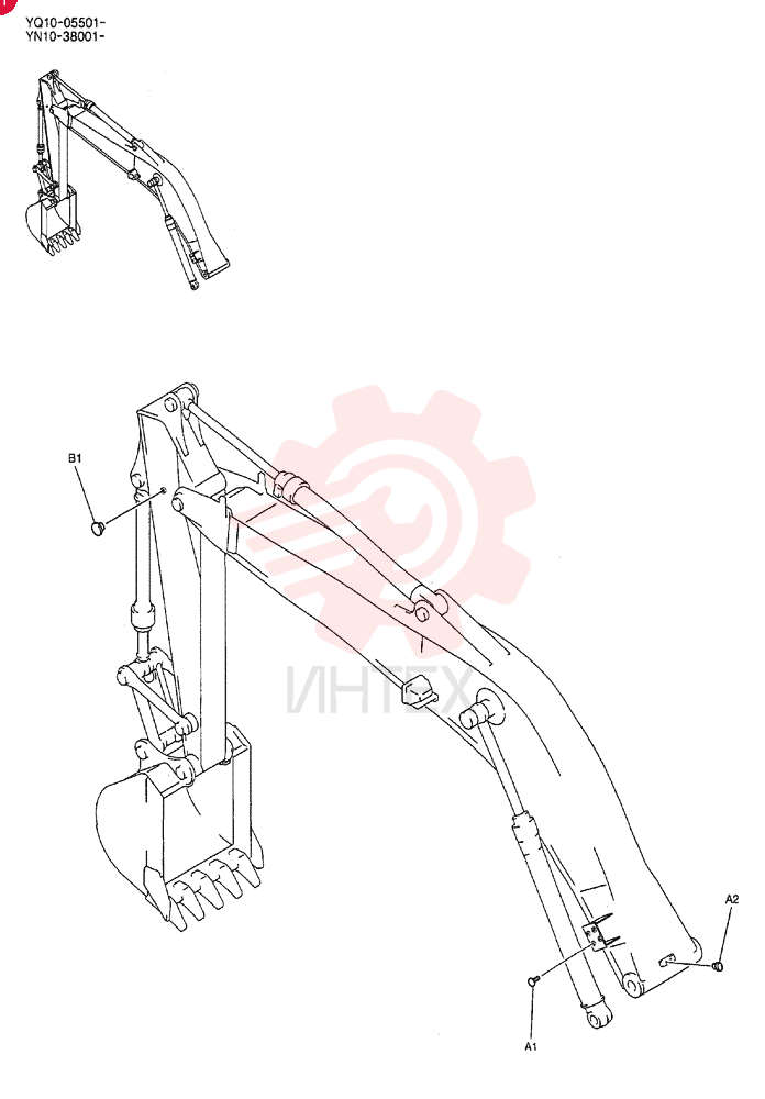 CAP ASSY (BOOM) YB02B01035F2