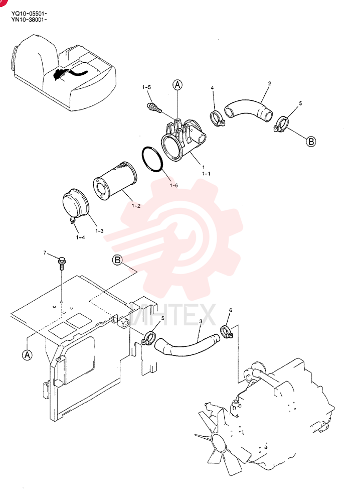 CLEANER ASSY, AIR YN11P00010F1