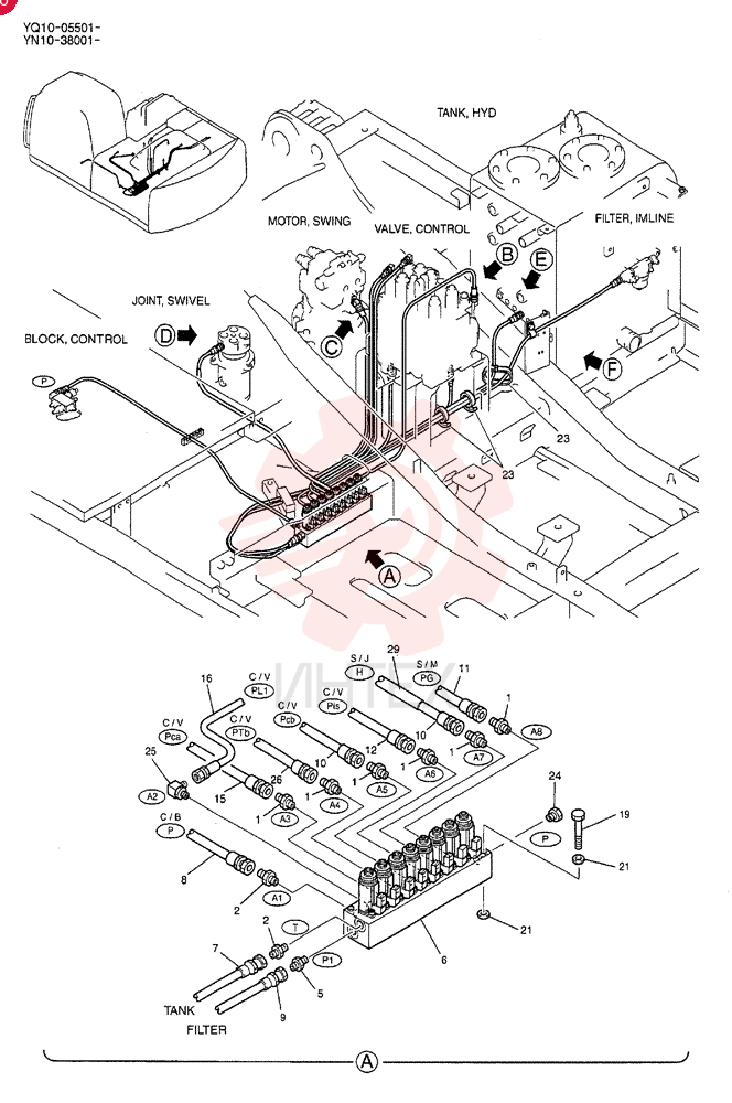 CONTROL LINES, VALVE YN64H00145F1 (2)