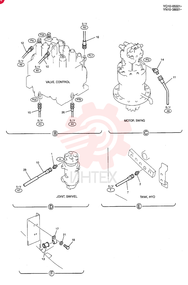CONTROL LINES, VALVE YN64H00145F1 (1)