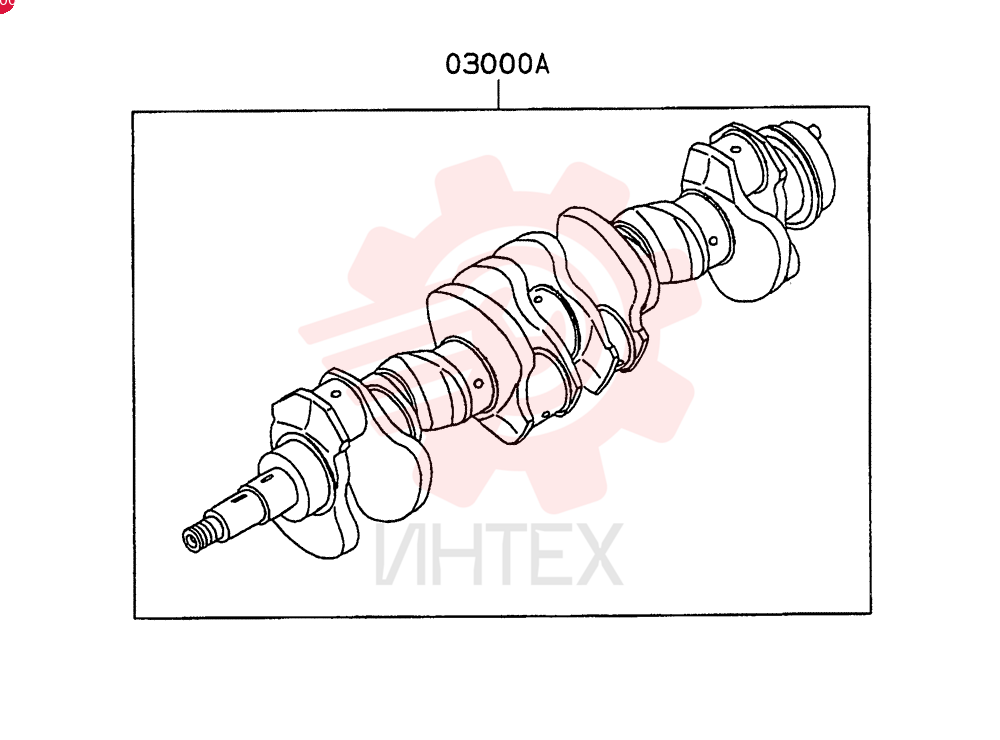 CRANKSHAFT VAME300086