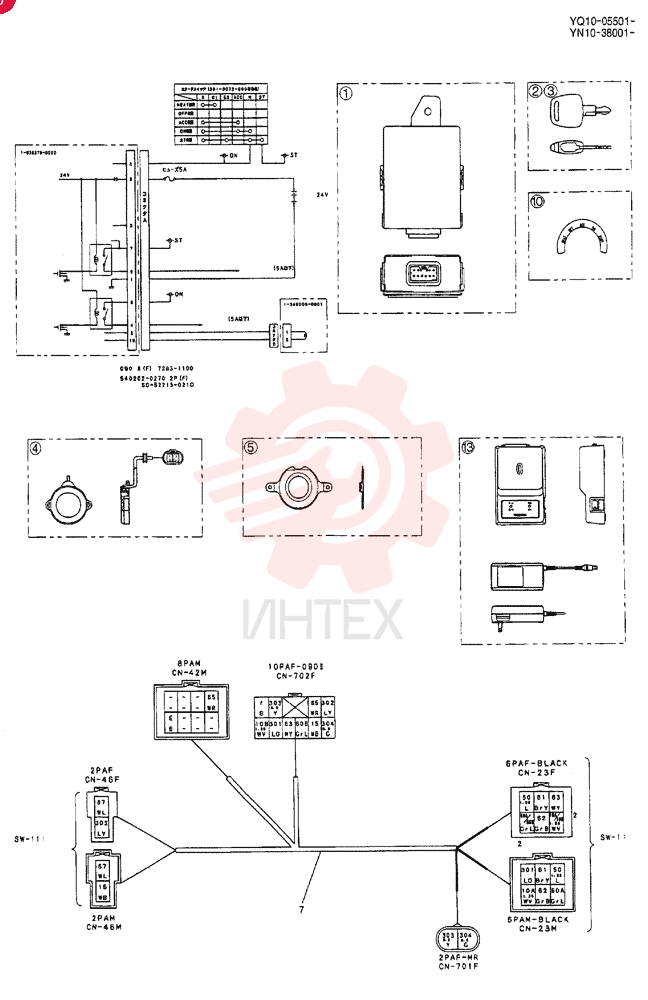 ELEC ASSY, UPP YN03E00008F1 (2)
