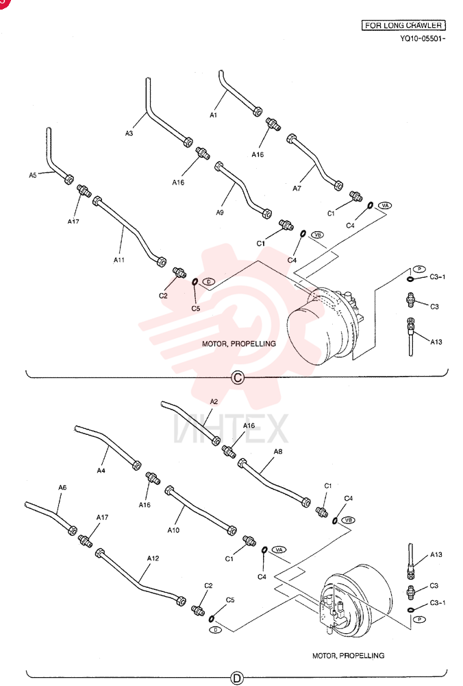 HYD LINES, LOW YN02H00053F1 (1)