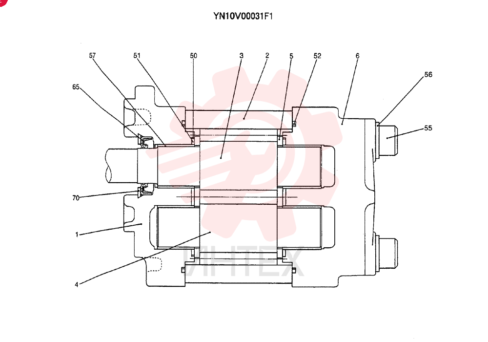 HYDRAULIC PUMP YN10V00031F1