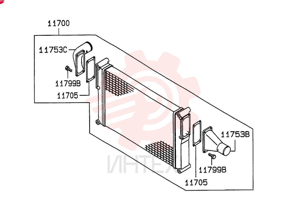 INTERCOOLER VAME440849
