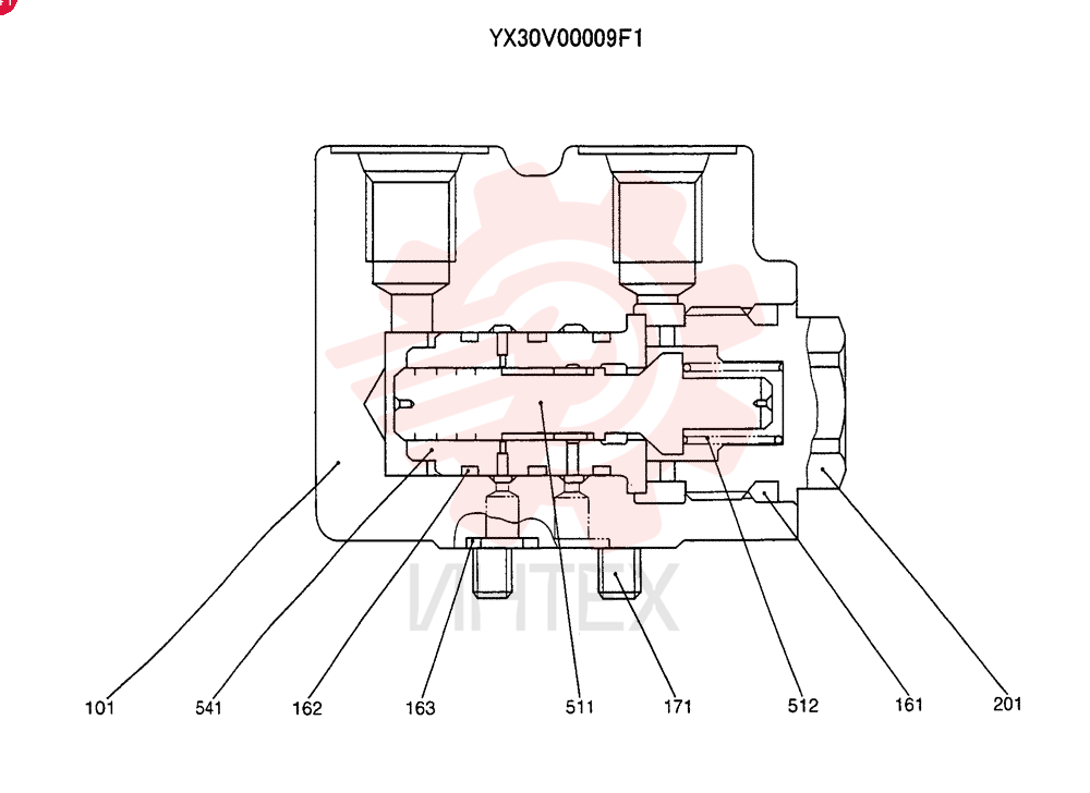 LOCK VALVE YX30V00009F1