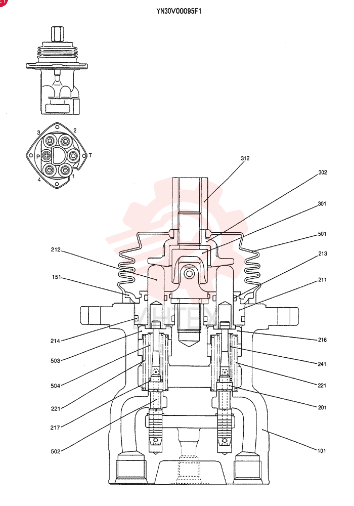 PILOT VALVE YN30V00095F1