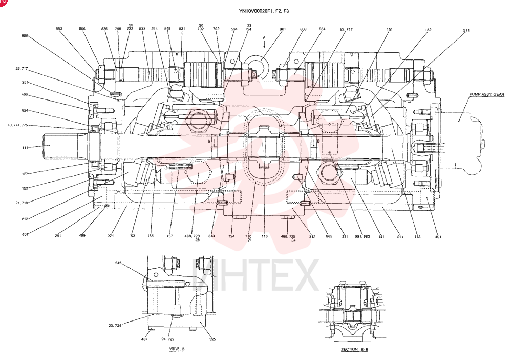 PUMP ASSY YN10V00020F1