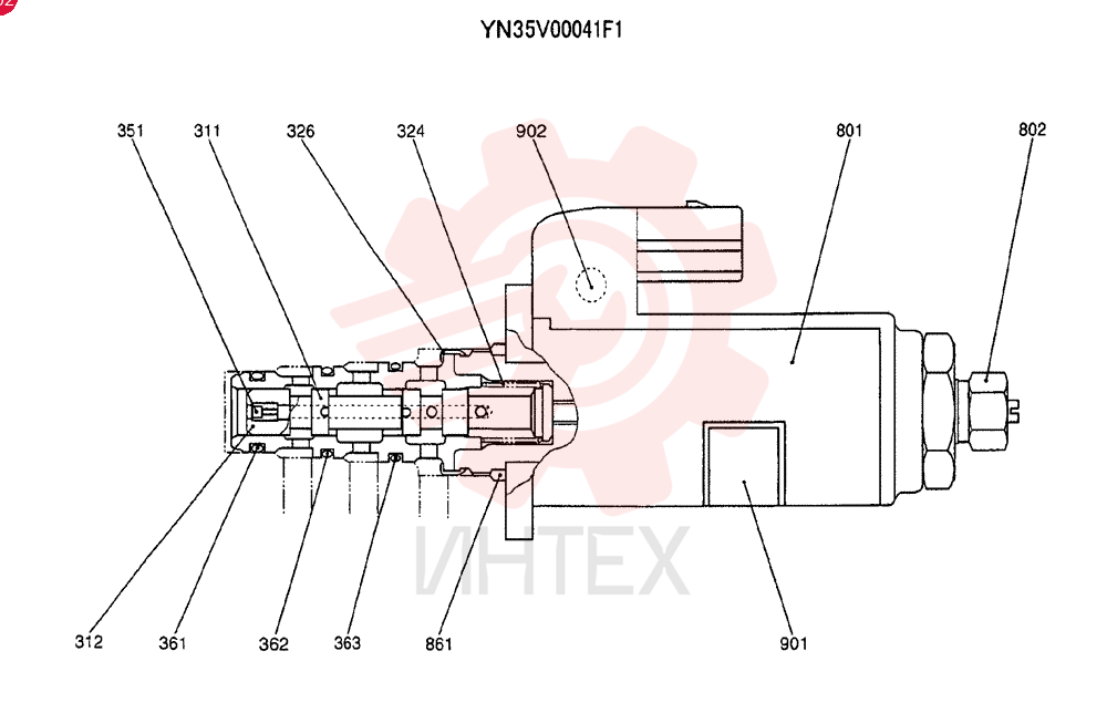 SOLENOID VALVE YN35V00041F1