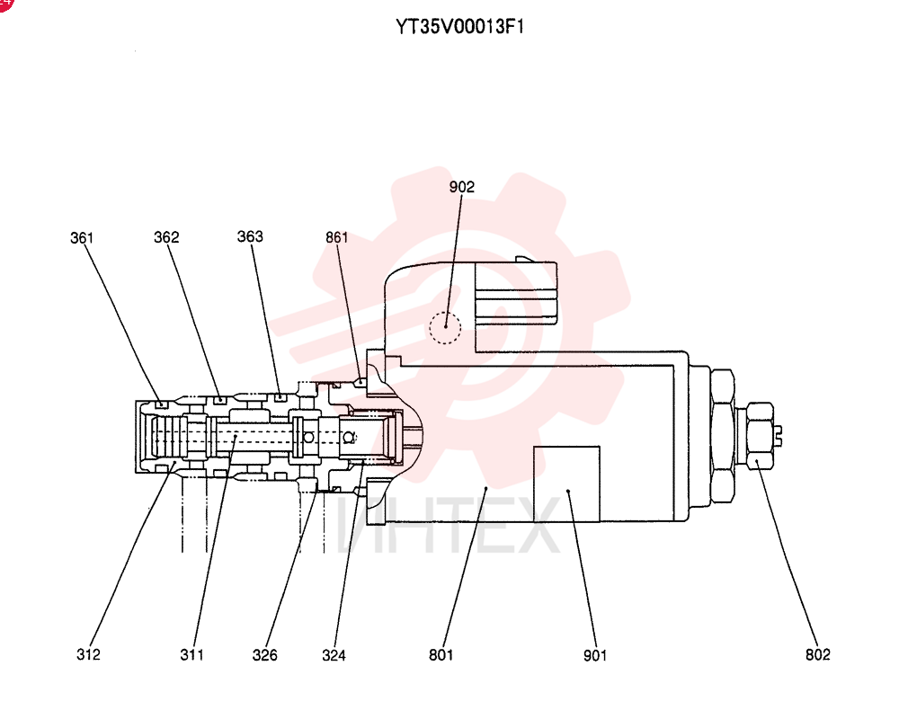 SOLENOID VALVE YT35V00013F1