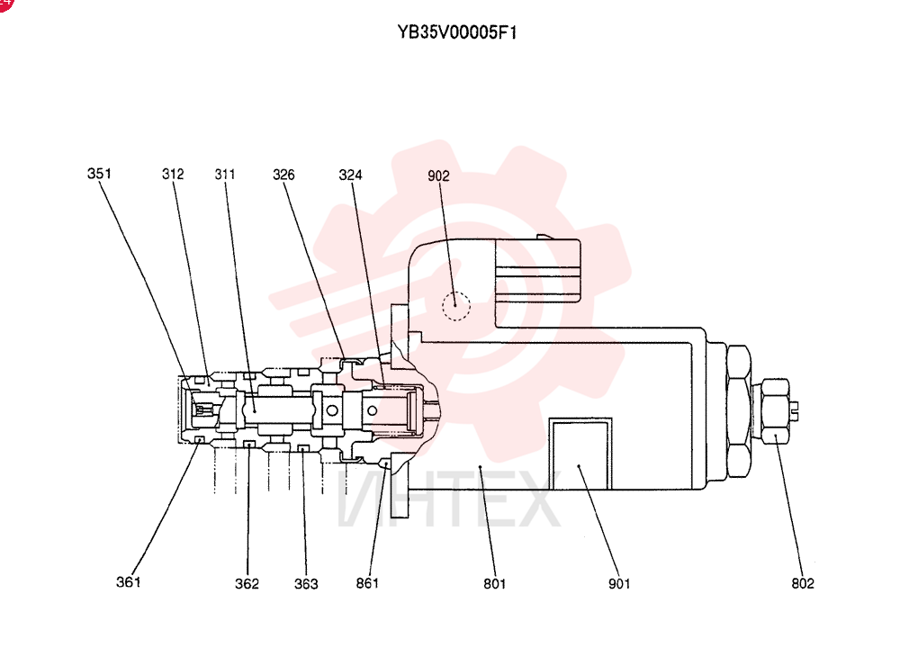 SOLENOID VALVE YB35V00005F1