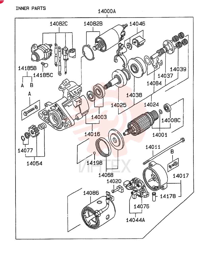 STARTER MOTOR VAME049303 (2)
