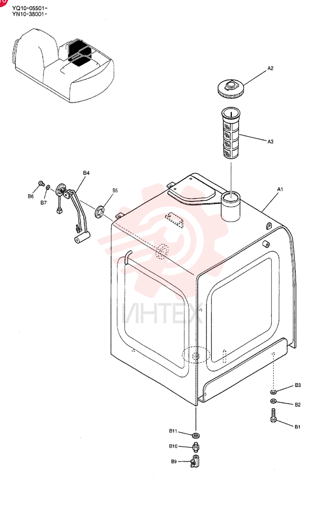TANK ASSY, FUEL YN20P00057F1
