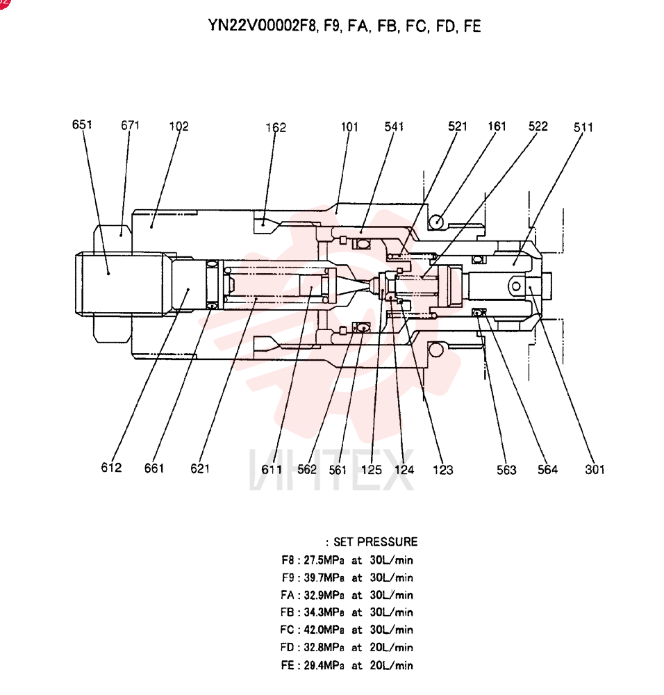 VALVE YN22V00002F8