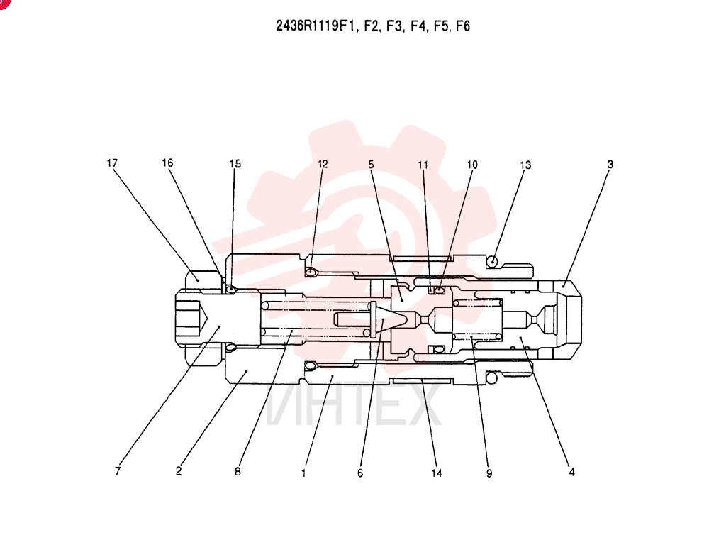 VALVE 2436R1119F1