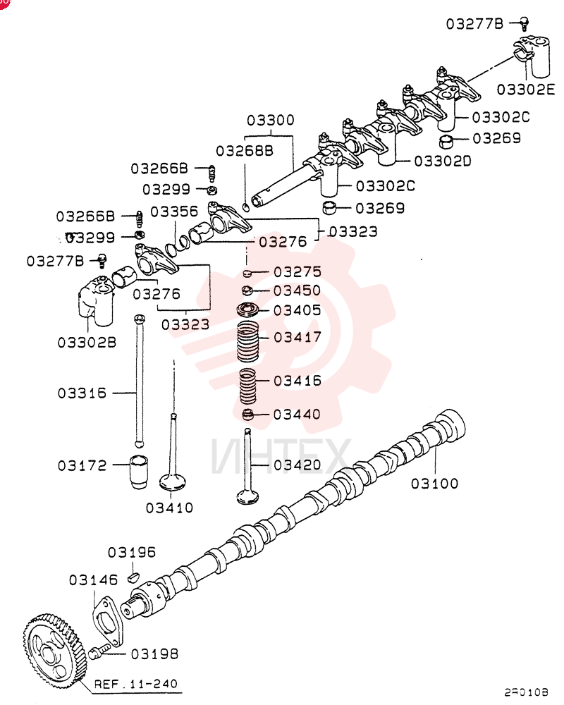 CAMSHAFT VAME081737
