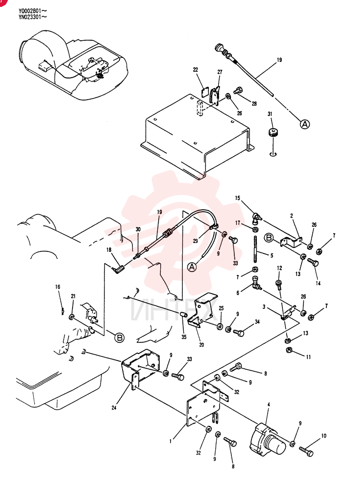 CONTROL ASSY. ENGINE YN11M00003F1
