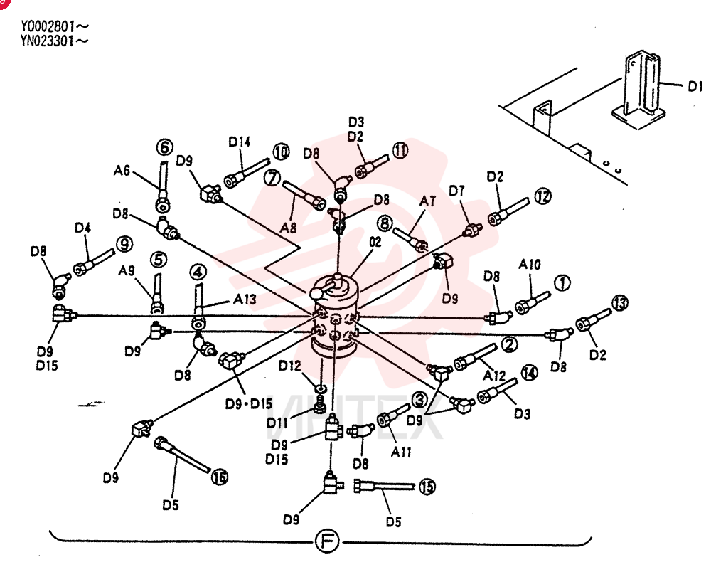 CONTROL LINES, REMOTE YN68H00017F1 (1)