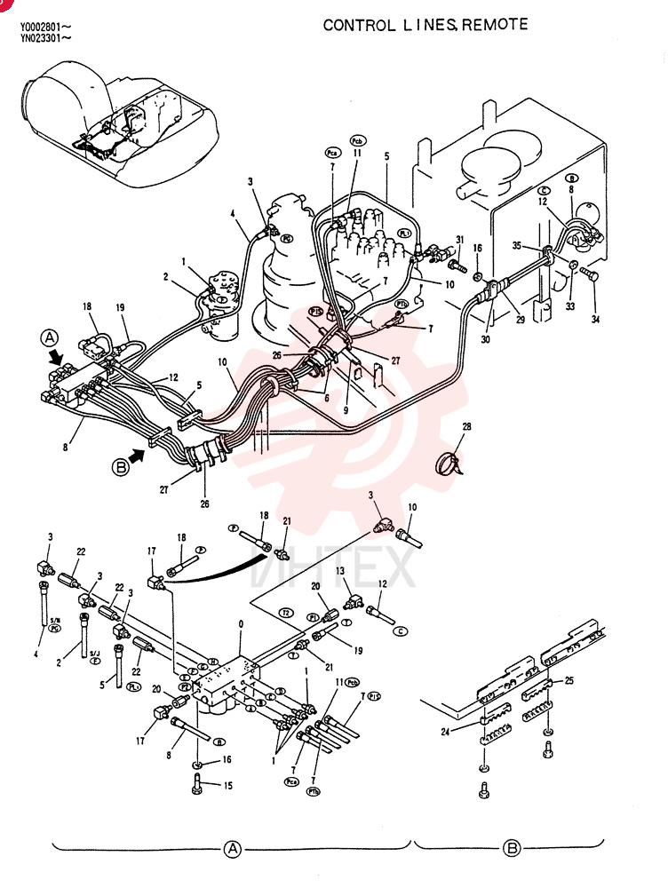 CONTROL LINES, VALVE YN64H00020F1