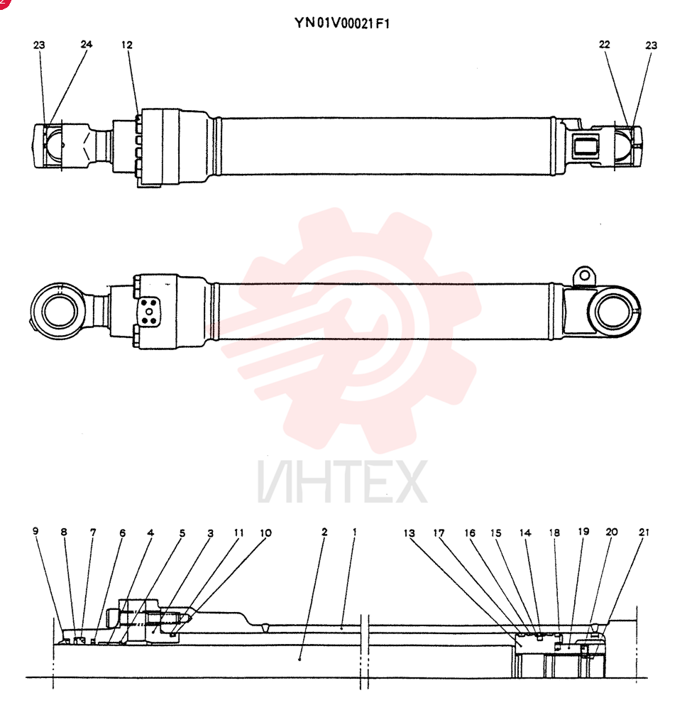 CYLINDER YN01V00021F1