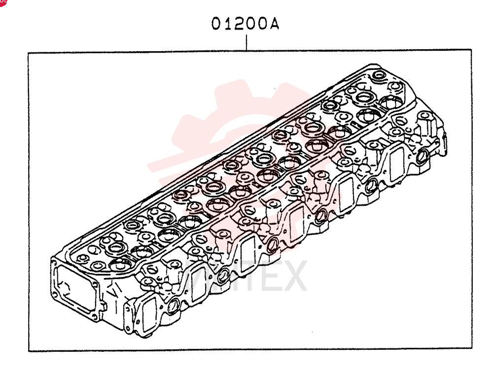 CYLINDER HEAD VAME996447