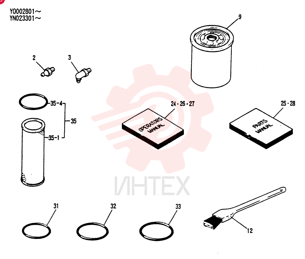 ELEMENT KIT (FOR SOUTHEAST ASIA) YN30T00001F8