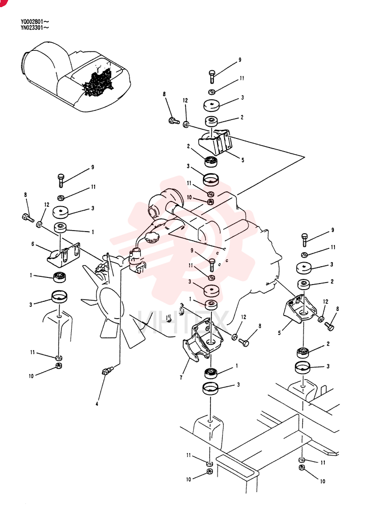 ENGINE INSTAL YN02P00008F1