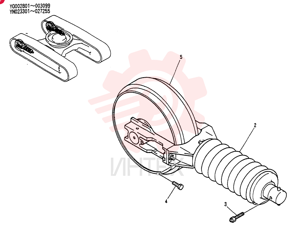 IDLER YN52D00003F2