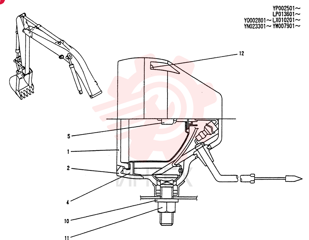LIGHT ASSY. YW80S00001F1