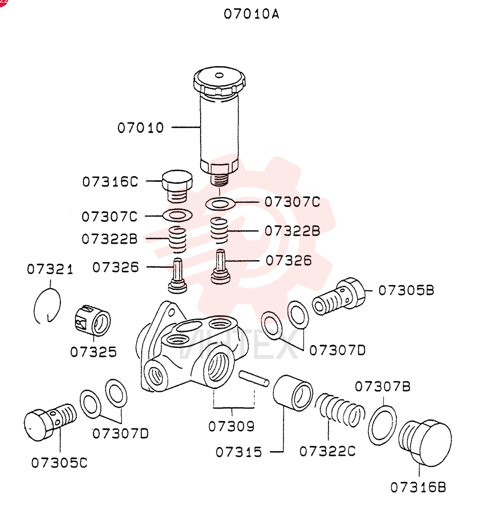 LUBE PUMP VAME717630