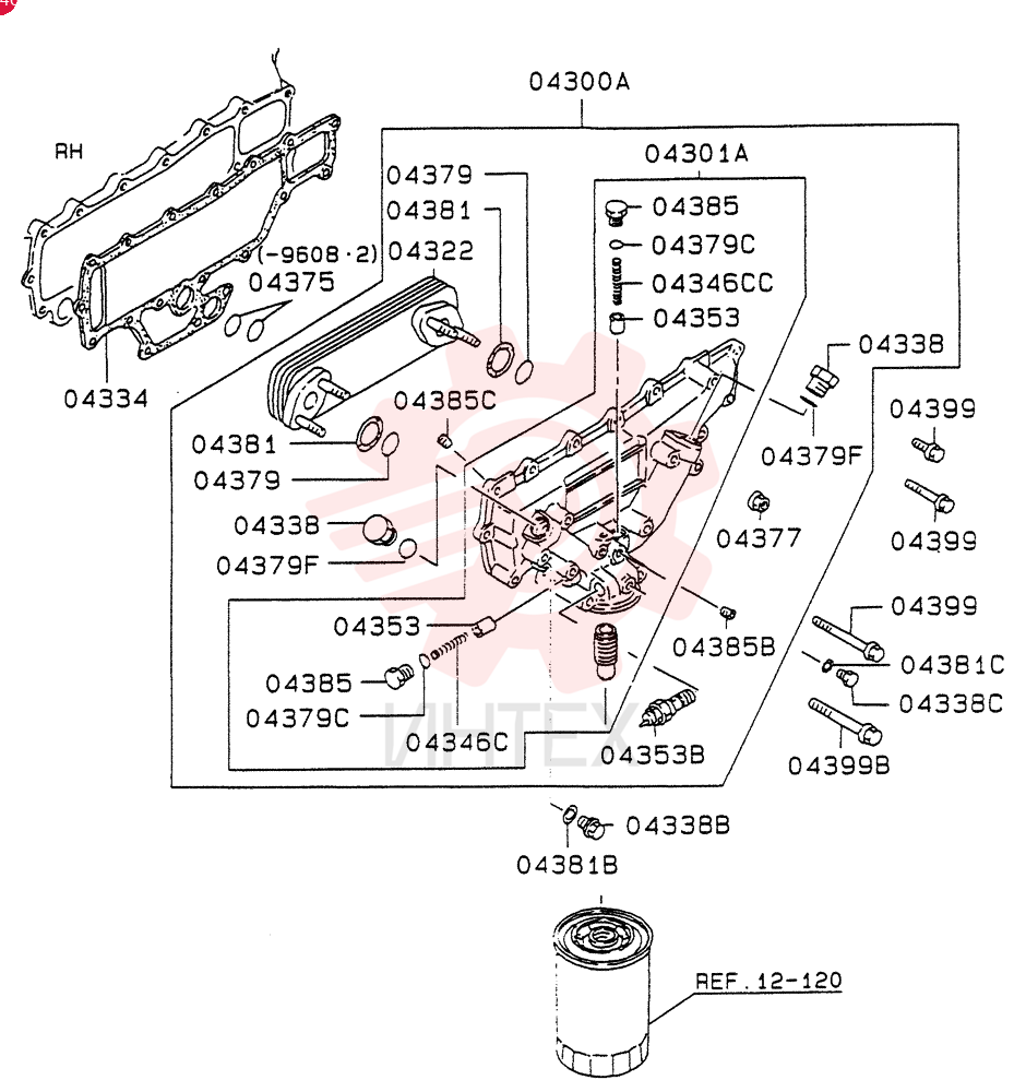OIL COOLER VAME088521
