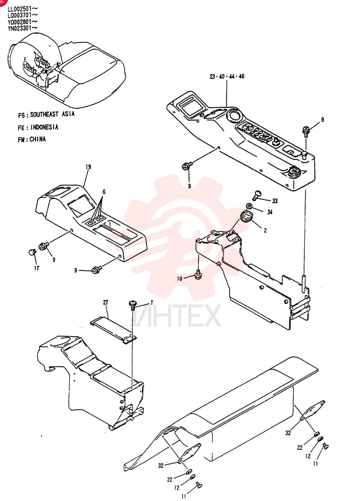 PANEL ASSY. INSTRUMENT YN17M00008F5