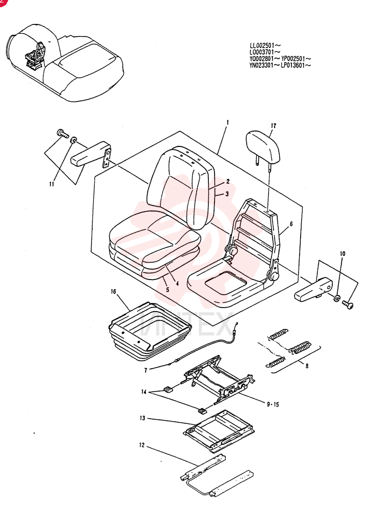SEAT YN25M00008F2