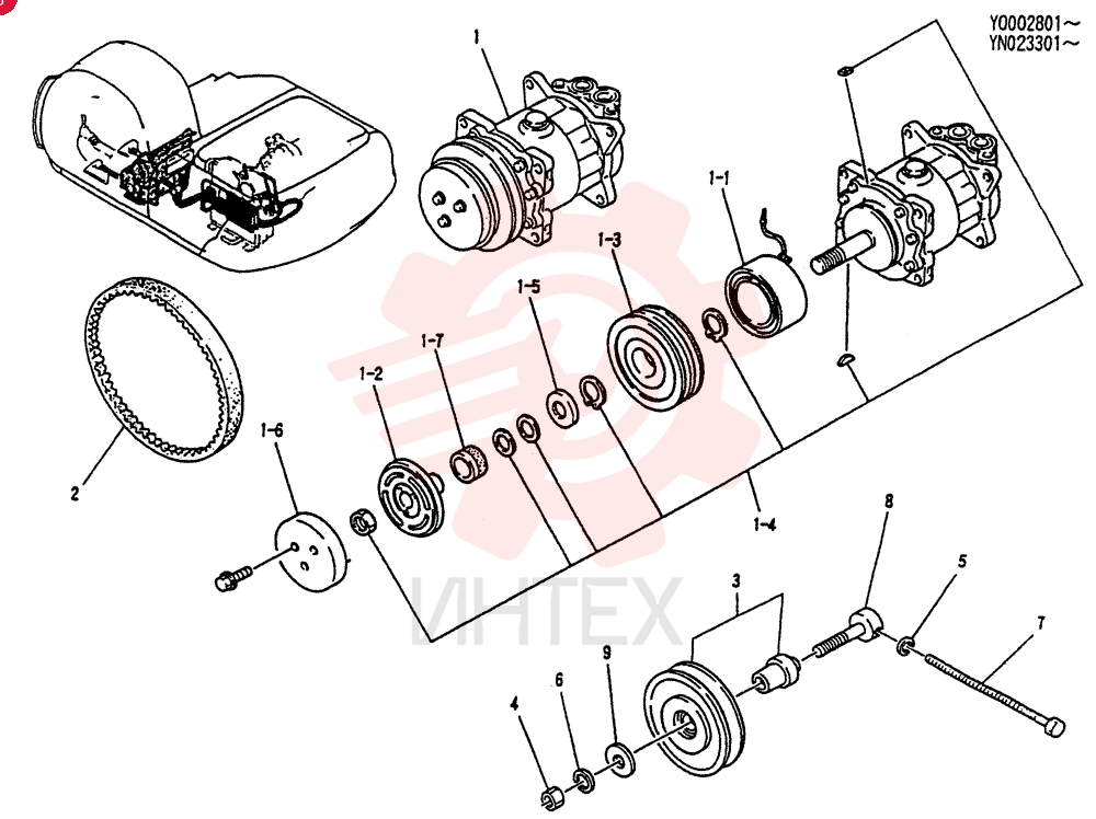 COMPRESSOR YN91V00002F1
