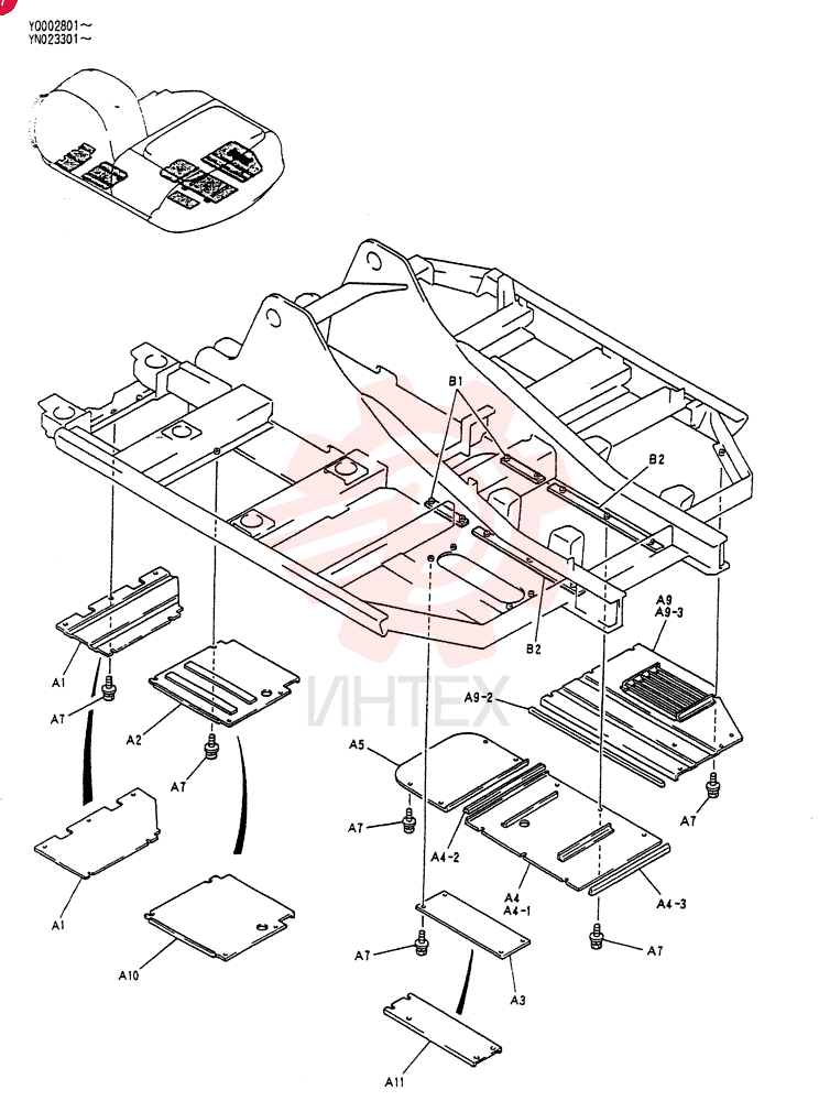 COVER ASSY, UNDER YN24C00006F2