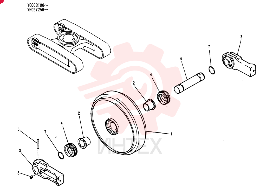 IDLER YN52D00009F1