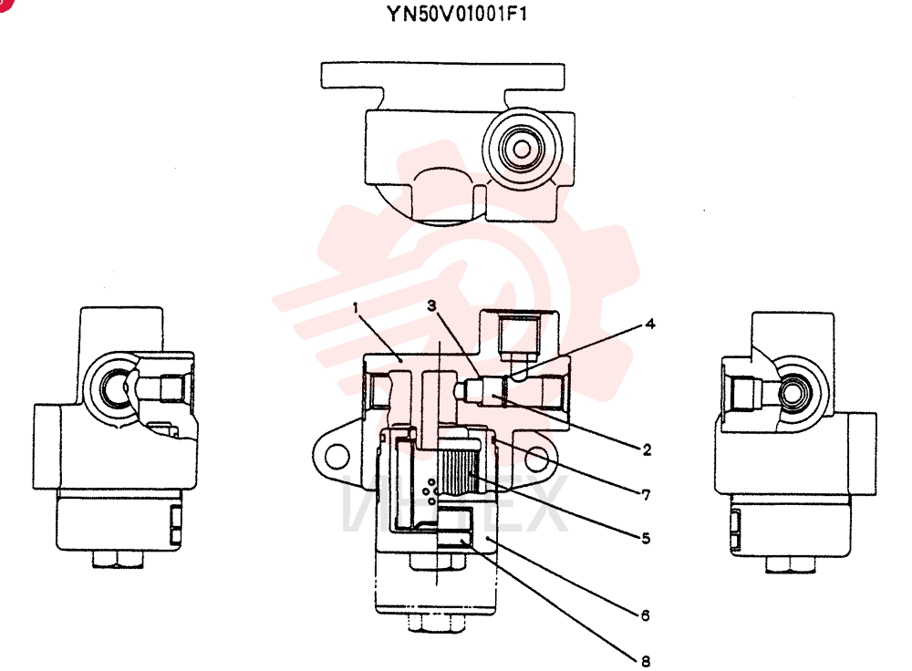 INLET MANIFOLD YN50V01001F1
