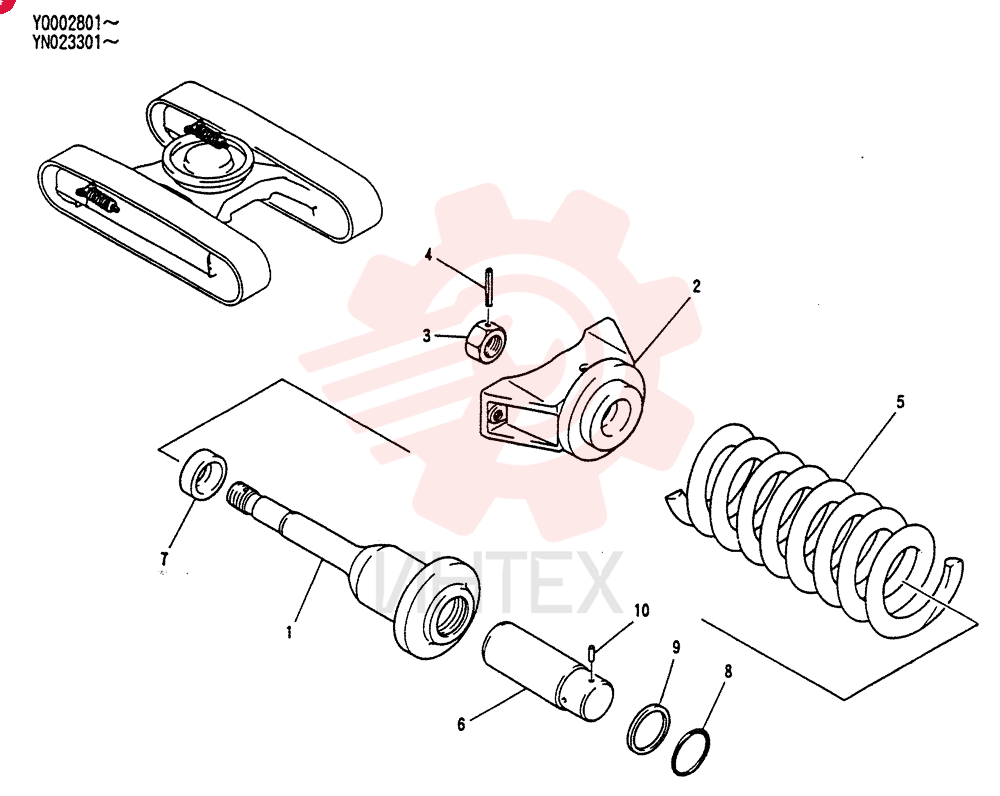 SHOCK ABSORBER YN54D00002F1