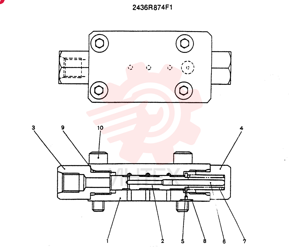 VALVE 2436R874F1
