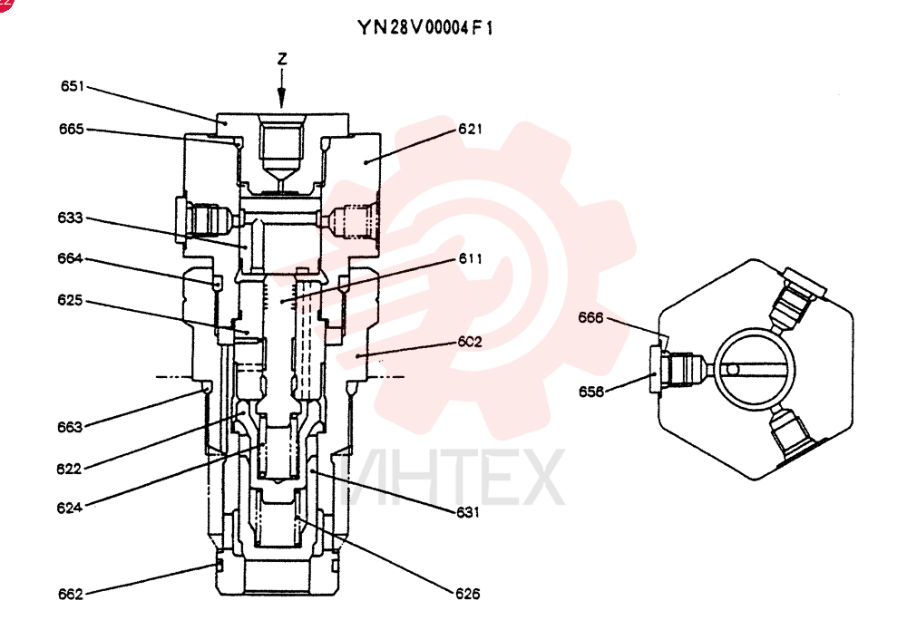 VALVE YN28V00004F1