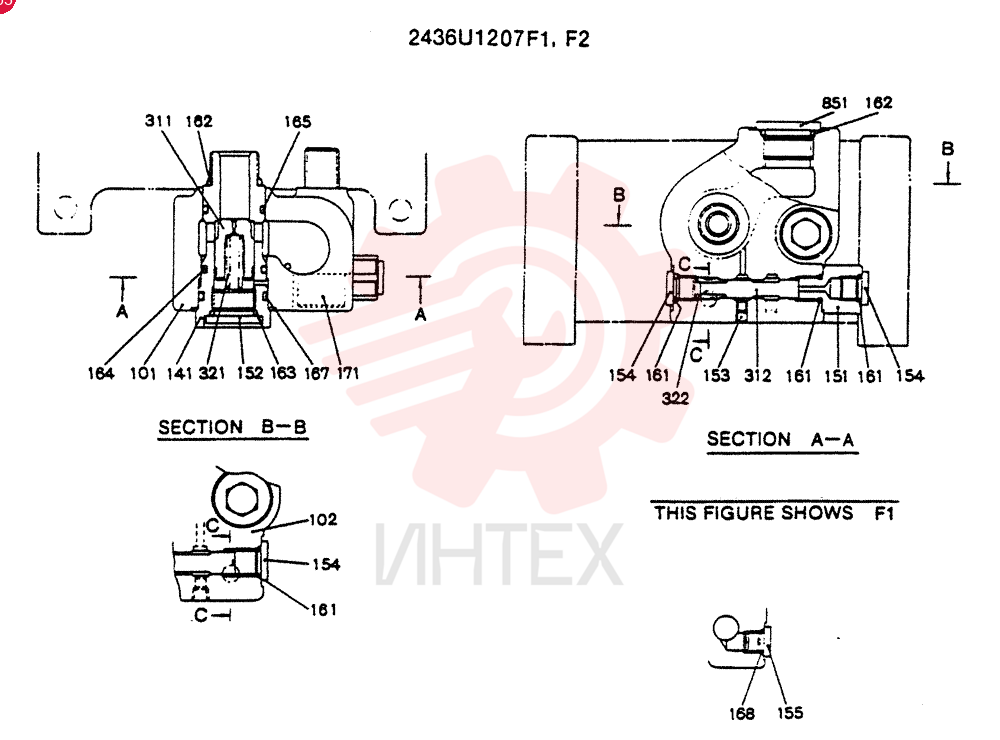 VALVE 2436U1207F1
