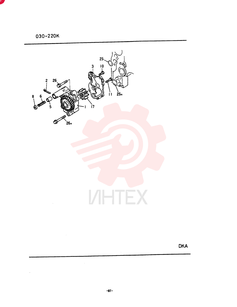 ENGINE OIL PUMP VAME013163